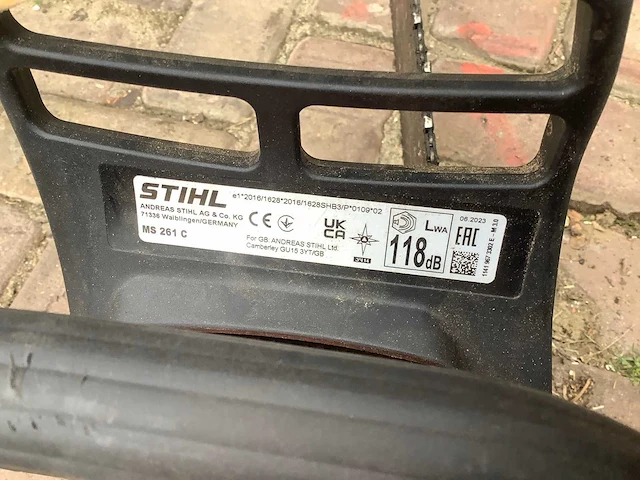 2023 stihl ms261 kettingzaag - afbeelding 3 van  3