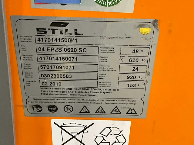 2023 still fm-x14 reach truck - afbeelding 4 van  17