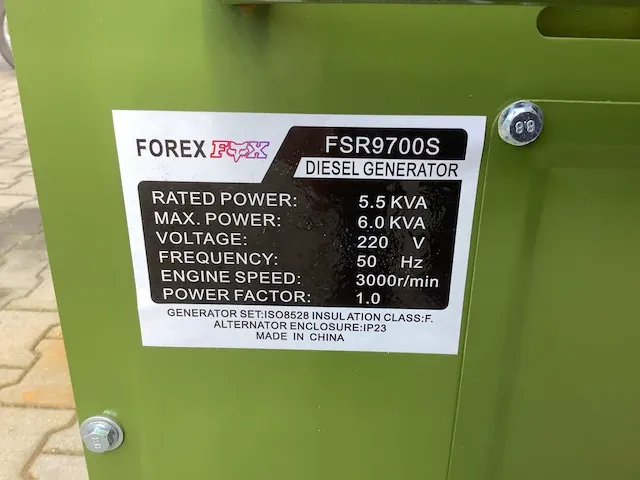 2023 stroomgenerator / aggregaat diesel - afbeelding 11 van  11