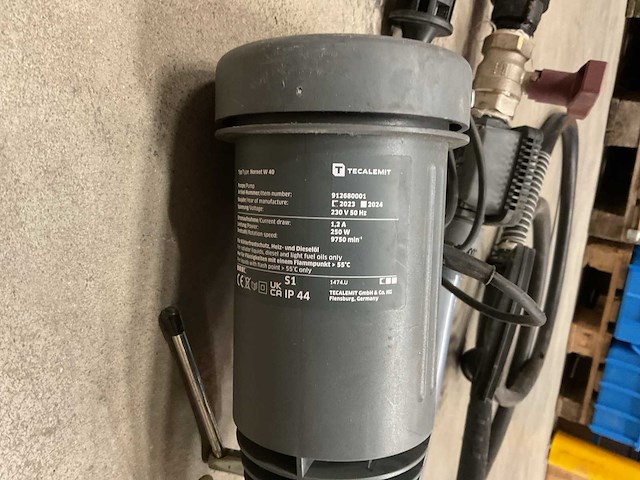 2023 tecalemit hornet w 40 + fmt 3 elektrische pomp - afbeelding 2 van  4