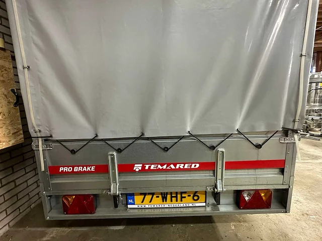 2023 temared pro brake 3015 gesloten aanhangwagen - afbeelding 6 van  12