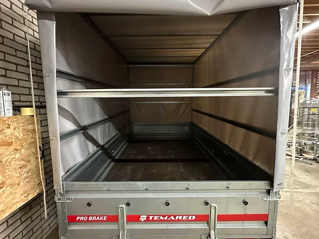 2023 temared pro brake 3015 gesloten aanhangwagen - afbeelding 8 van  12