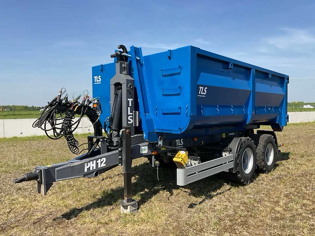 2023 tls ph12 haakarm carrier met container - afbeelding 1 van  29