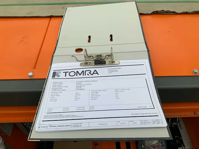 2023 tomra/banzo optische recycling sorteermachine - afbeelding 19 van  83