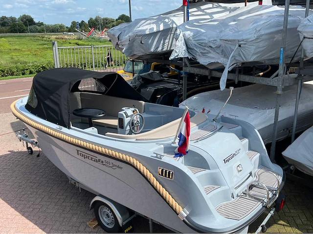 2023 topcraft 565 sloep inclusief 30 pk tohatsu - nieuw - afbeelding 1 van  12