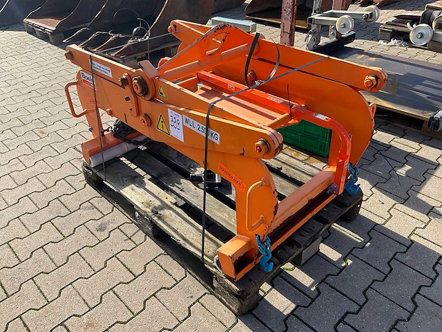 2023 van der blij 2100mk408-2,5 bsv mechanische blokkenklem - afbeelding 7 van  14