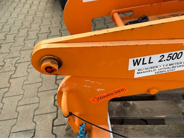 2023 van der blij 2100mk408-2,5 bsv mechanische blokkenklem - afbeelding 11 van  13