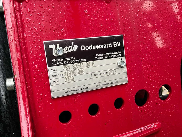 2023 veenhuis premium quad shift 15800 mesttank en 2023 vredo zb4 82544 dv h zodebemester - afbeelding 21 van  28