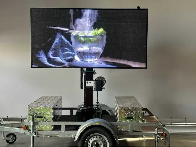 2023 viplex led tekst kar op een aanhanger op accu 220v - afbeelding 2 van  26