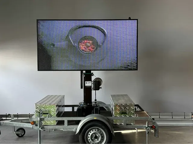 2023 viplex led tekst kar op een aanhanger op accu 220v - afbeelding 4 van  26