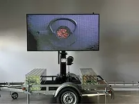 2023 viplex led tekst kar op een aanhanger op accu 220v - afbeelding 4 van  26