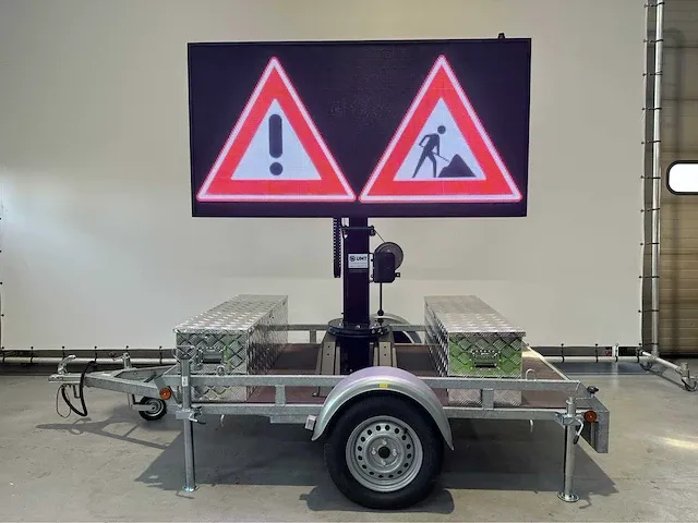 2023 viplex led tekst kar op een aanhanger op accu 220v - afbeelding 14 van  26