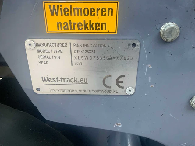 2023 west-track d19x128x34 rups - afbeelding 7 van  15