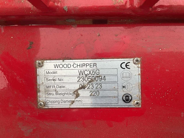 2023 woodchipper wcx5g houtversnipperaar - afbeelding 6 van  6
