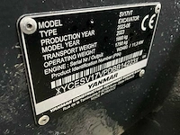 2023 yanmar sv 17 vt minigraafmachine - afbeelding 16 van  23