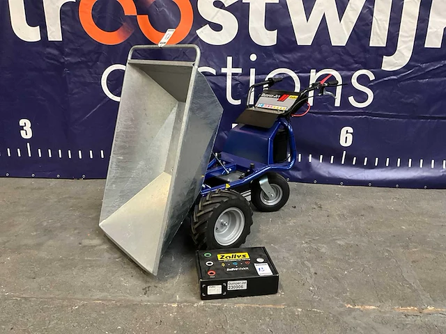 2023 zallys dumper jet elektrische dumper - afbeelding 12 van  22