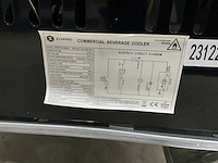 2023 zorro zkb 360 glasdeur koelkast in transporttrolly - afbeelding 3 van  11