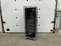 2023 zorro zkb 360 glasdeur koelkast in transporttrolly - afbeelding 1 van  11