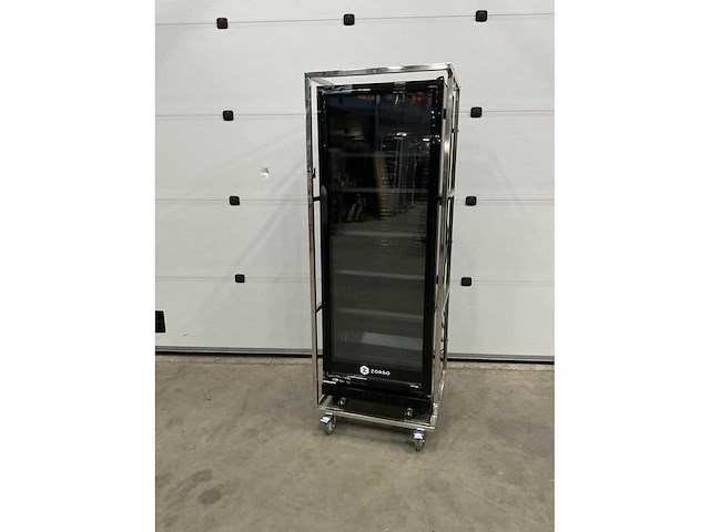 2023 zorro zkb 360 glasdeur koelkast in transporttrolly - afbeelding 5 van  11