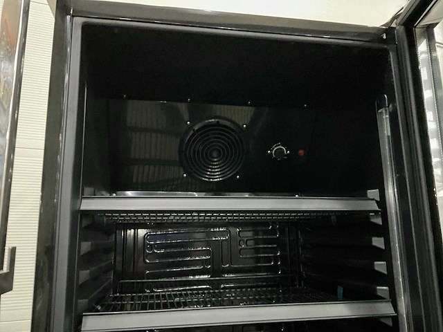 2023 zorro zkb 360 glasdeur koelkast in transporttrolly - afbeelding 8 van  11