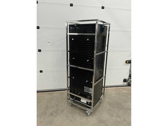 2023 zorro zkb 360 glasdeur koelkast in transporttrolly - afbeelding 11 van  11