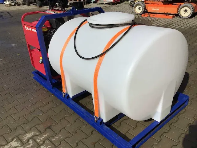 2024 - blue viper - industrial hot water 276 bar - hogedrukreiniger met tank - afbeelding 7 van  37