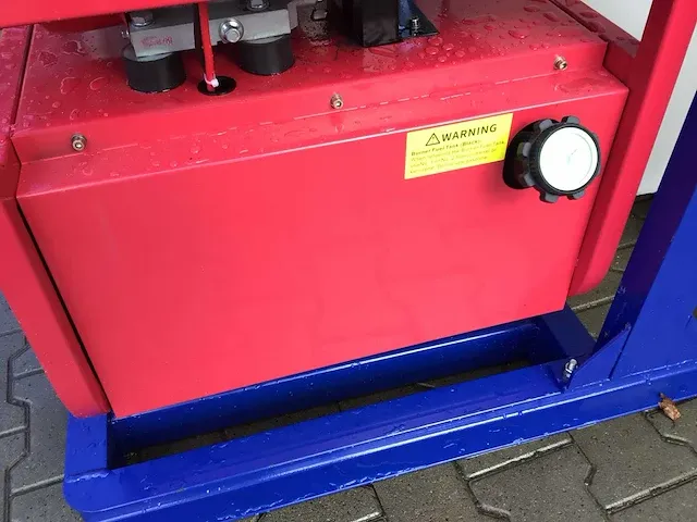 2024 - blue viper - industrial hot water 276 bar - hogedrukreiniger met tank - afbeelding 8 van  37