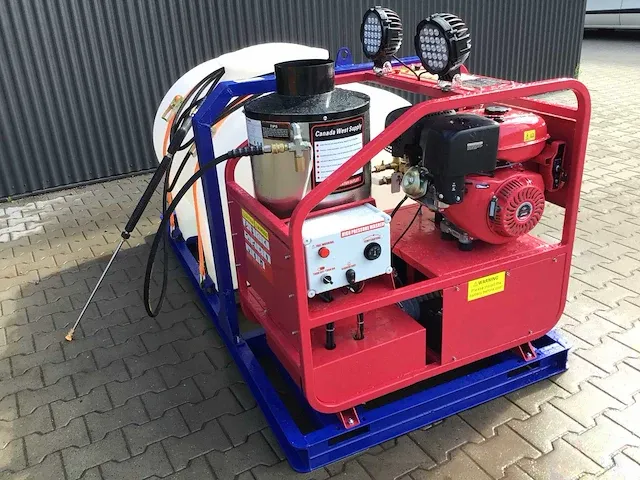 2024 - blue viper - industrial hot water 276 bar - hogedrukreiniger met tank - afbeelding 11 van  37