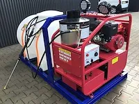 2024 - blue viper - industrial hot water 276 bar - hogedrukreiniger met tank - afbeelding 1 van  37