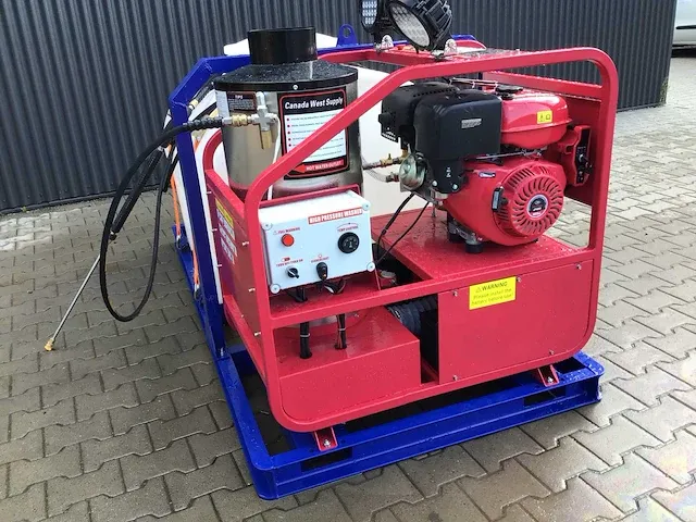 2024 - blue viper - industrial hot water 276 bar - hogedrukreiniger met tank - afbeelding 36 van  37