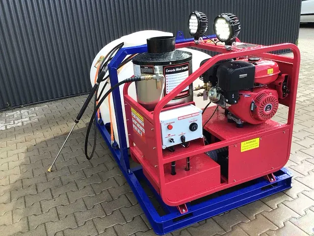 2024 - blue viper - industrial hot water 276 bar - hogedrukreiniger met tank - afbeelding 37 van  37
