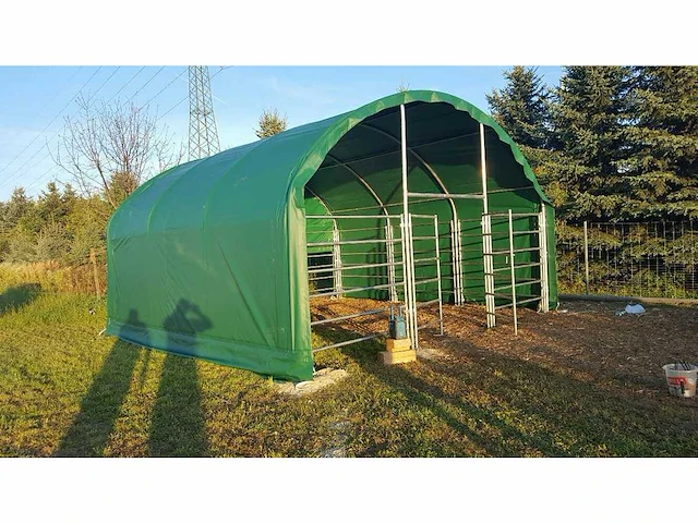 2024 - easy-going - (4x4x3,15 meter) - dierenverblijf / shelter 4 meter - afbeelding 7 van  13