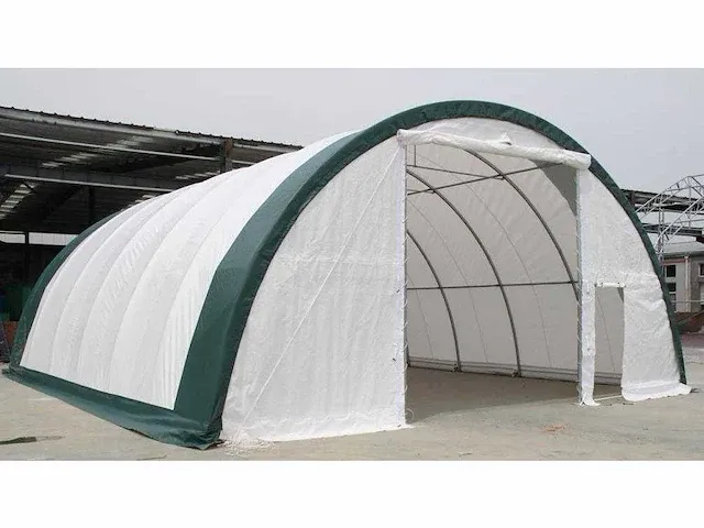 2024 - easygoing - (12x9,15x4,50 meter) - garage tent / opslag shelter 304015r - afbeelding 3 van  10