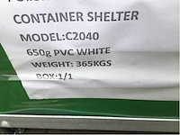 2024 - easygoing - (6x12x2 meter) - shelter shelter / tent between 2 containers c2040 - afbeelding 3 van  17