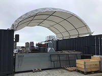 2024 - easygoing - (6x6x2 meter) - shelter canopy / tent between 2 containers c2020 - afbeelding 1 van  28