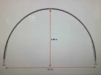 2024 - easygoing - (9,10x6,10x3,65 meter) - garage / tent / opslag shelter 203012r - afbeelding 2 van  18