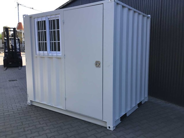 2024 - gmpu - 2024 - 8ft - opslag container met zijdeur en raam - afbeelding 2 van  28