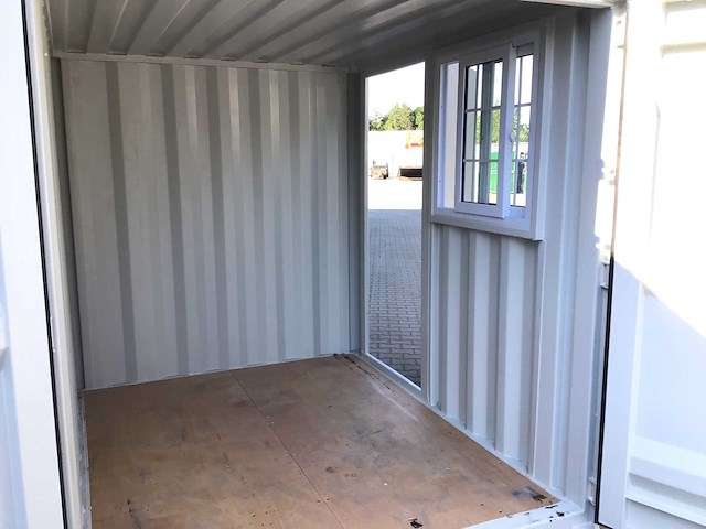 2024 - gmpu - 2024 - 8ft - opslag container met zijdeur en raam - afbeelding 17 van  28
