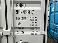 2024 - gmpu - 2024 - 8ft - opslag container met zijdeur en raam - afbeelding 20 van  28