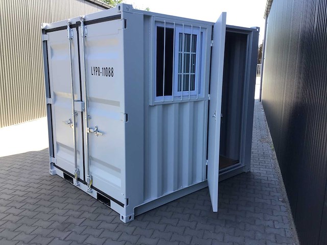 2024 - gmpu - 2024 - 8ft - opslag container met zijdeur en raam - afbeelding 25 van  28