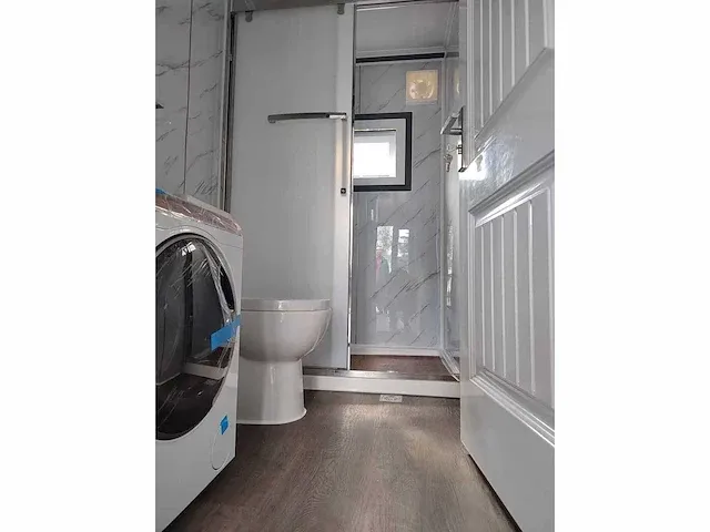2024 - greenfield - douche / toilet / keuken / 2 slaapkamers - tiny house / atelier / tuinkantoor / mantelzorg - afbeelding 7 van  43