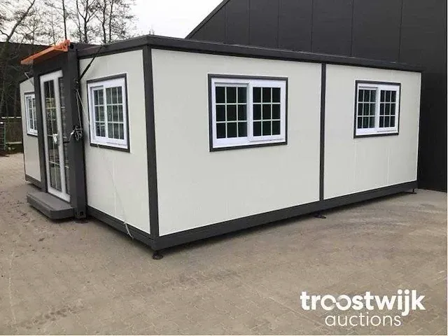 2024 - greenfield - douche / toilet / keuken / 2 slaapkamers - tiny house / atelier / tuinkantoor / mantelzorg - afbeelding 12 van  43