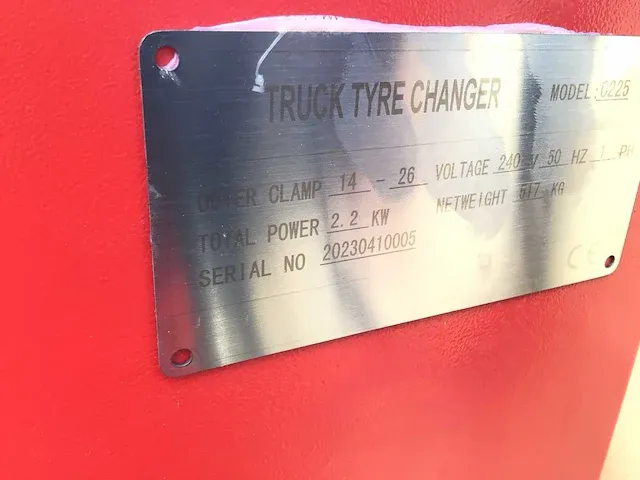 2024 - heavy duty truck tire changer - t568 - banden de-en montageapparaat - afbeelding 20 van  58
