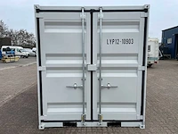 2024 - lypu - 12ft - opslag container met zijdeur en raam - - afbeelding 2 van  17