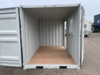 2024 - lypu - 12ft - opslag container met zijdeur en raam - - afbeelding 4 van  17