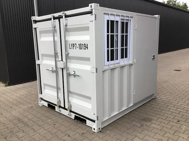 2024 - lypu - 7 ft - opslag container met zijdeur en raam - afbeelding 1 van  19