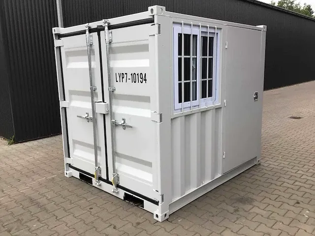 2024 - lypu - 7ft - opslag container met zijdeur en raam - afbeelding 1 van  19