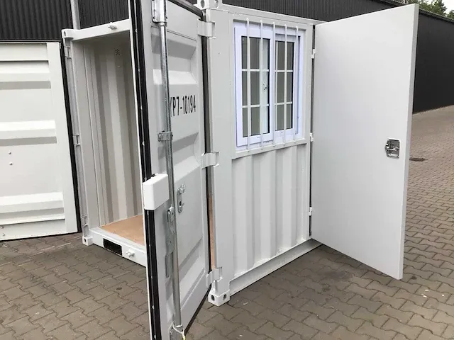 2024 - lypu - 7ft - opslag container met zijdeur en raam - afbeelding 2 van  19