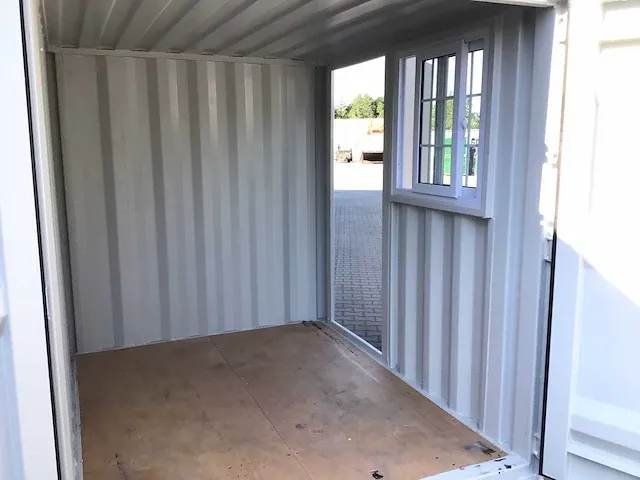 2024 - lypu - 8ft - opslag container met zijdeur en raam - afbeelding 17 van  25