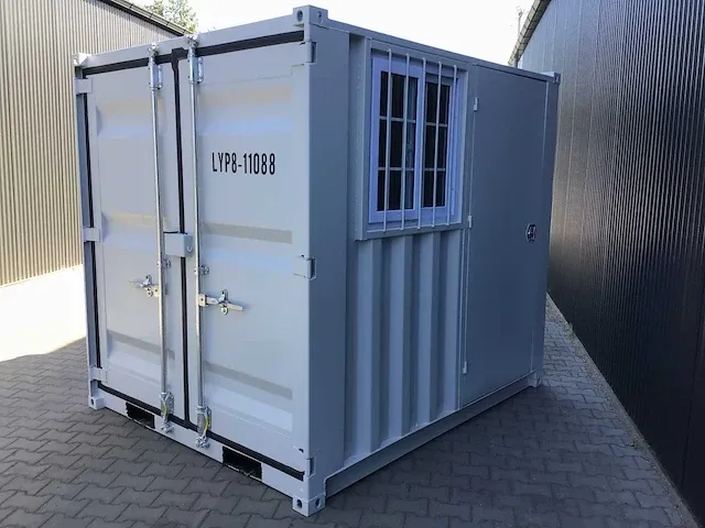 2024 - lypu - 8ft - opslag container met zijdeur en raam - afbeelding 21 van  25